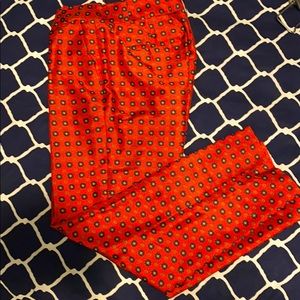 J. Crew Collection Cafe Silk Pants